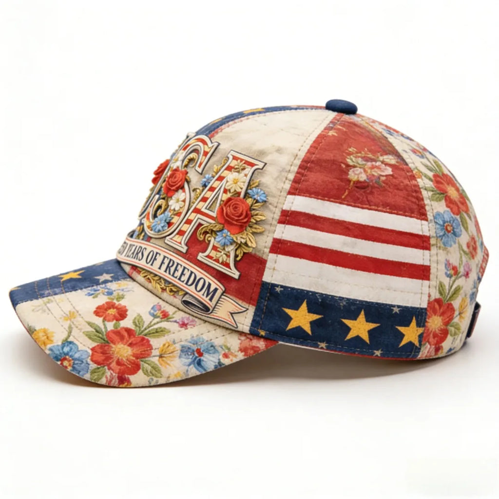 PENDRA Flat Floral Cap