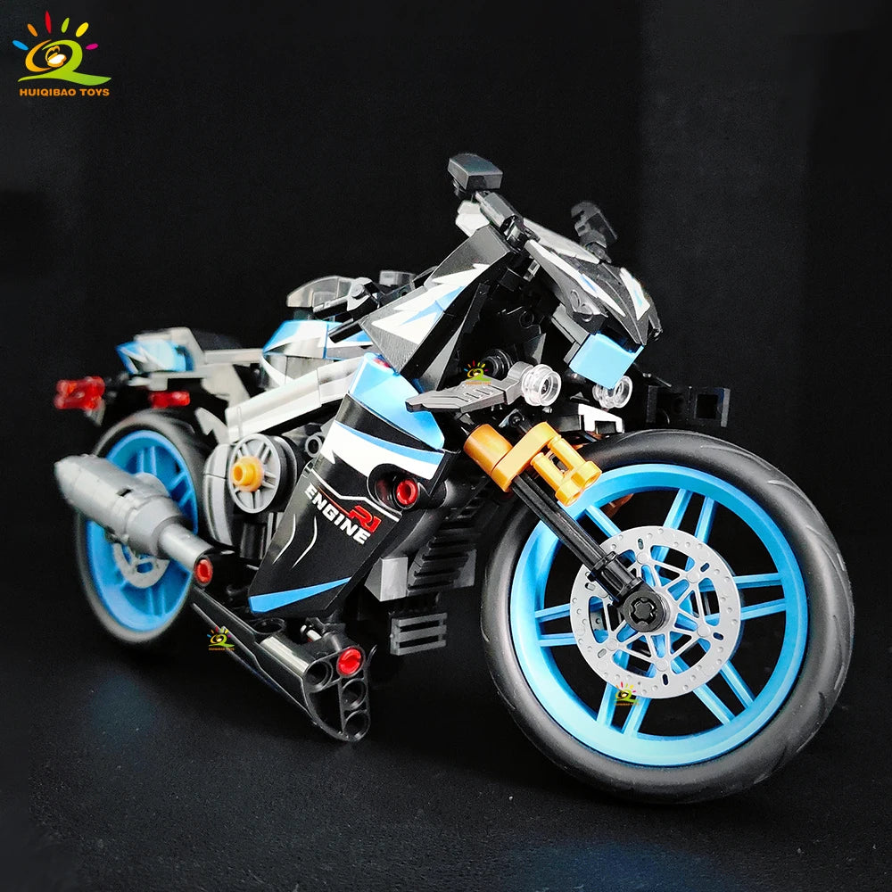 PENDRA Motorbike Moto Racer Building Set