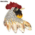 PENDRA Lovely Strong Chicken Brooch