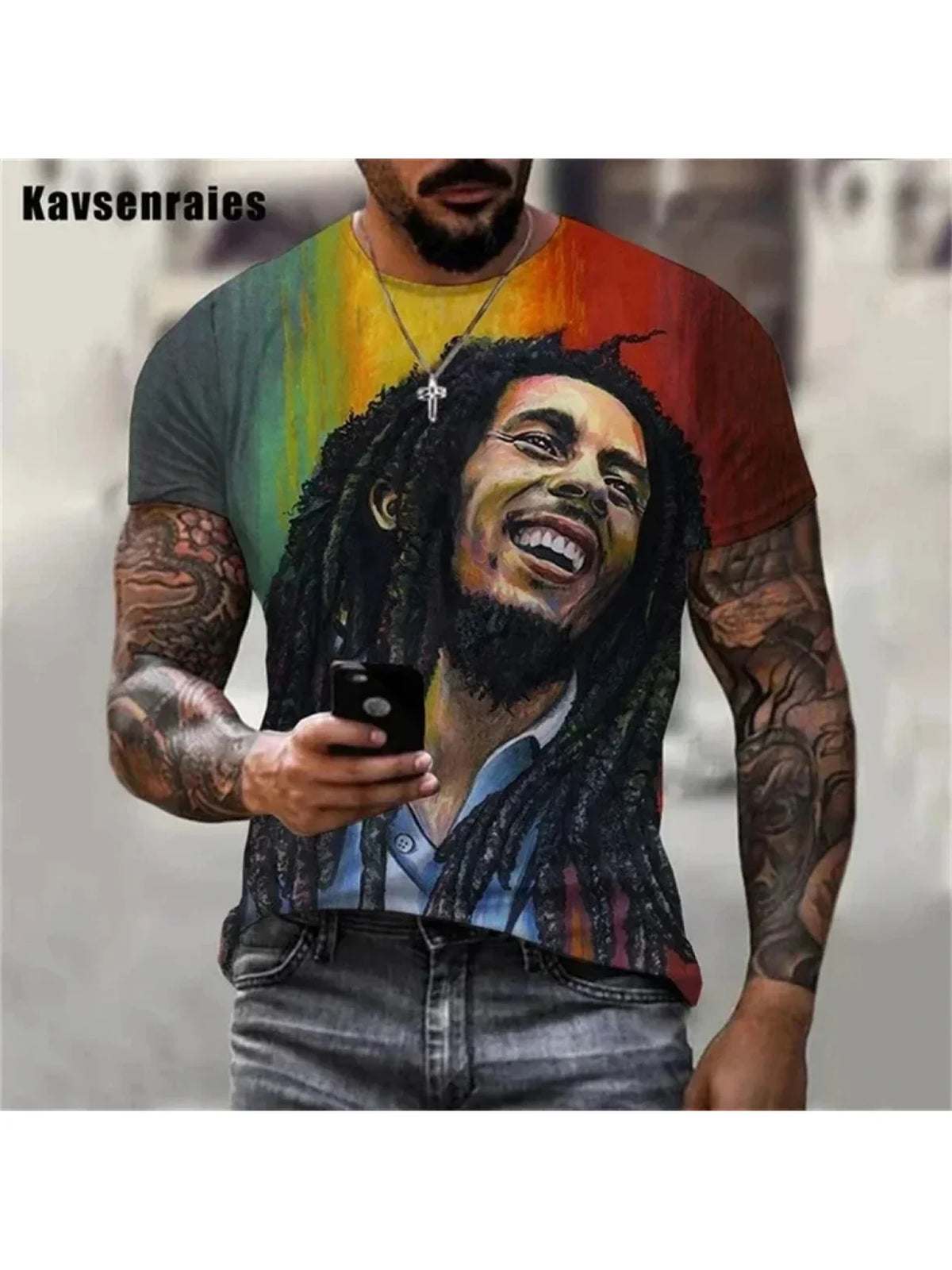 PENDRA Bob Marley T-Shirt