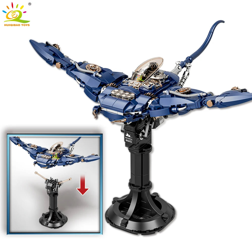 PENDRA Devil Ray Display Building Set