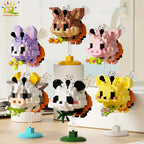 PENDRA Cute Animal Micro Building Set