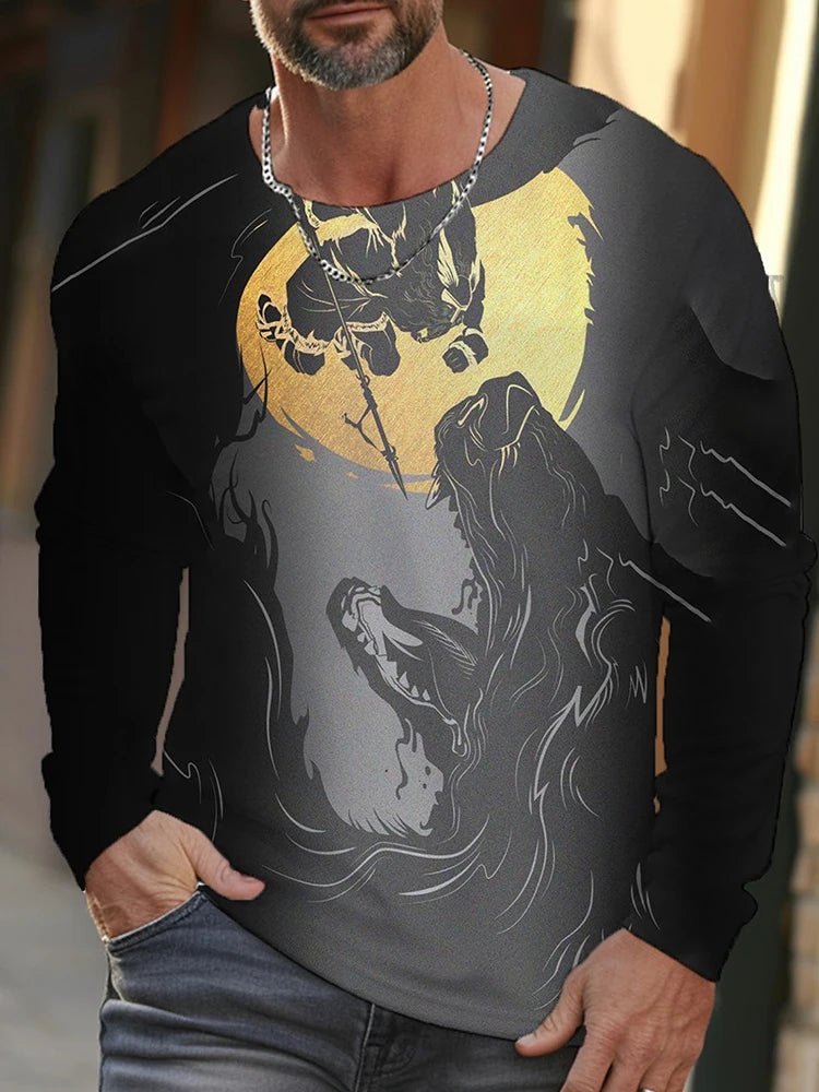 PENDRA Warm Wolf T-Shirt