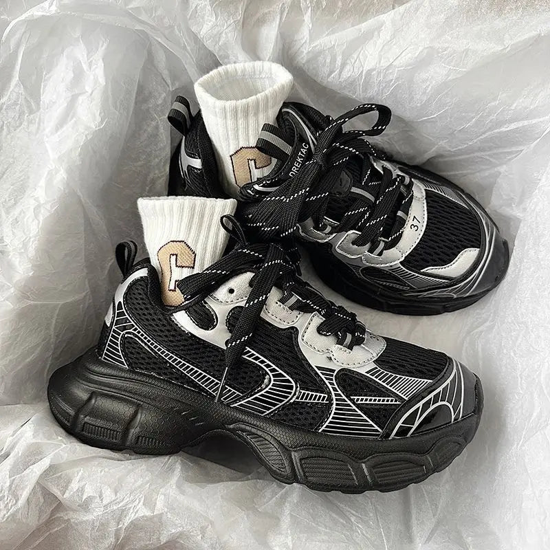 PENDRA Goddess Lightning Thick Sneakers