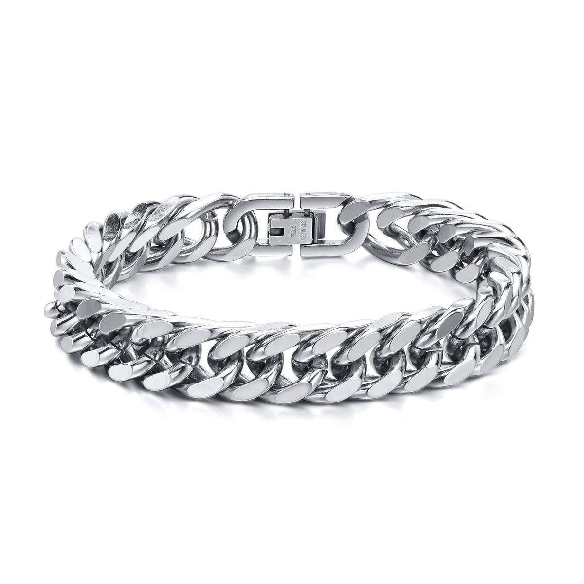 PENDRA Cuban Silver Chunky Bracelet