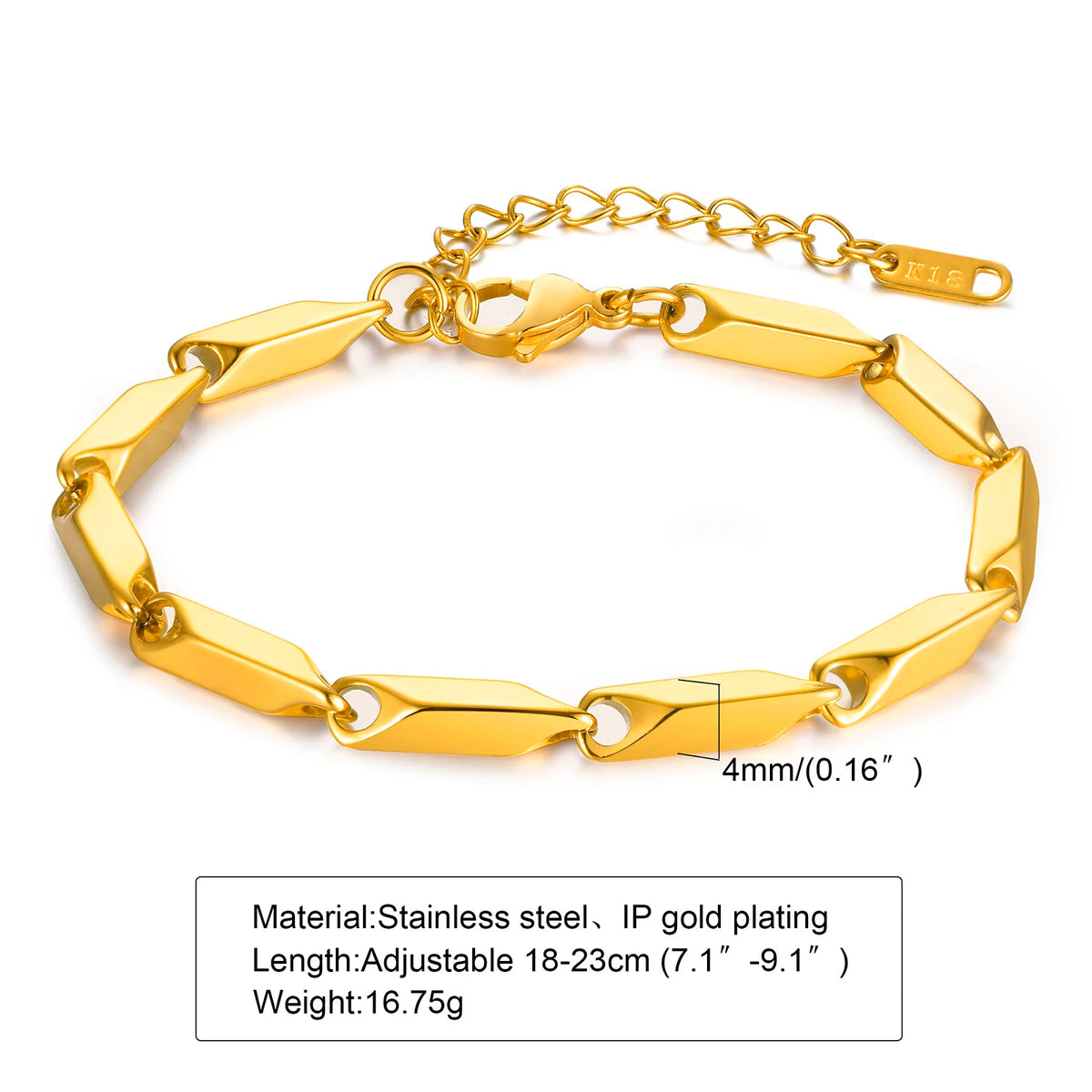 PENDRA Gold Bracelet Bracelet
