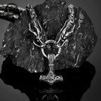 PENDRA Dragon Black Steel Necklace