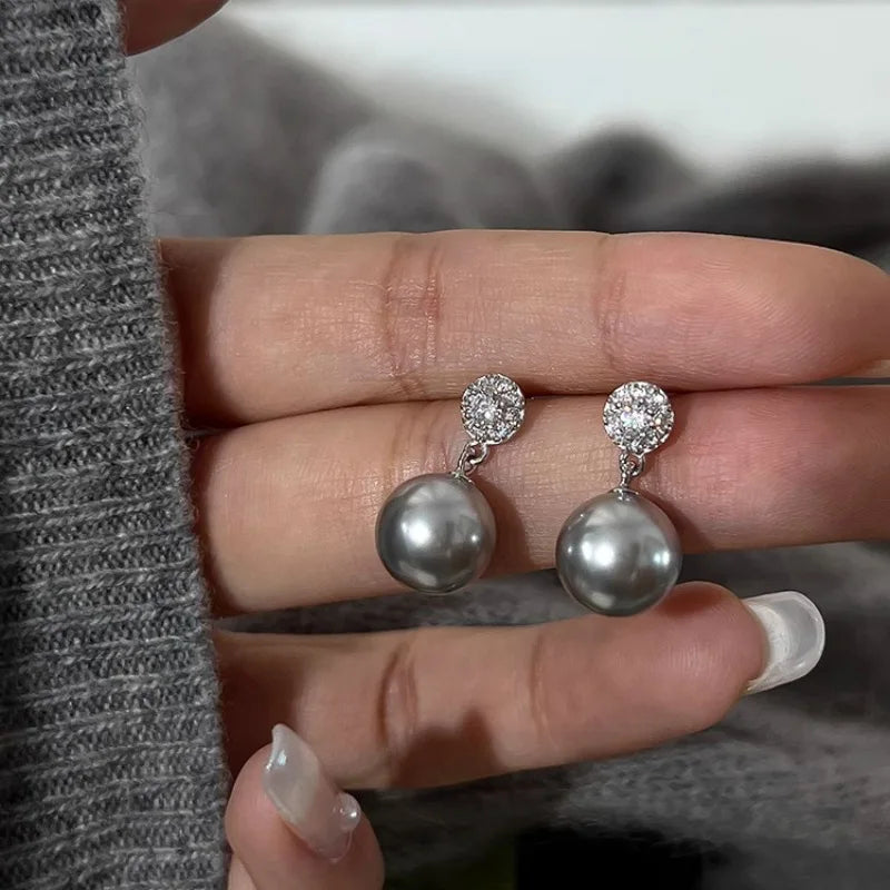 PENDRA Liquid Lava Sterling Silver Earrings