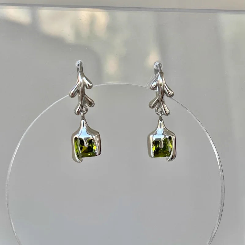 PENDRA Starfish 925 Sterling Silver Hoop Earrings