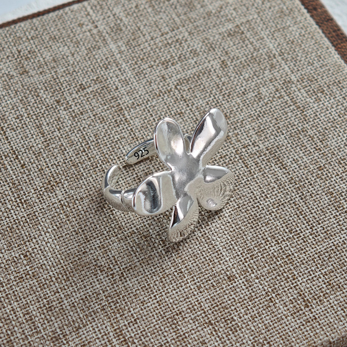 VENTFILLE 925 Sterling Silver Double Layer Vintage Twisted Ring For Female Gift Trend Open Adjustable Design Jewelry Wholesale