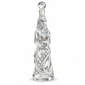 Unique Mermaid Art Glass Bottle Decanter, Decorative Liquor Wine Container, Man Cave Bar Home Desktop Ornament Creative Gift
