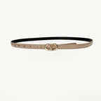 PENDRA Rheaene Leather Letter Elegant Belt