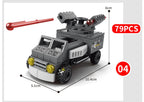 PENDRA Military Tank Plane Building Set