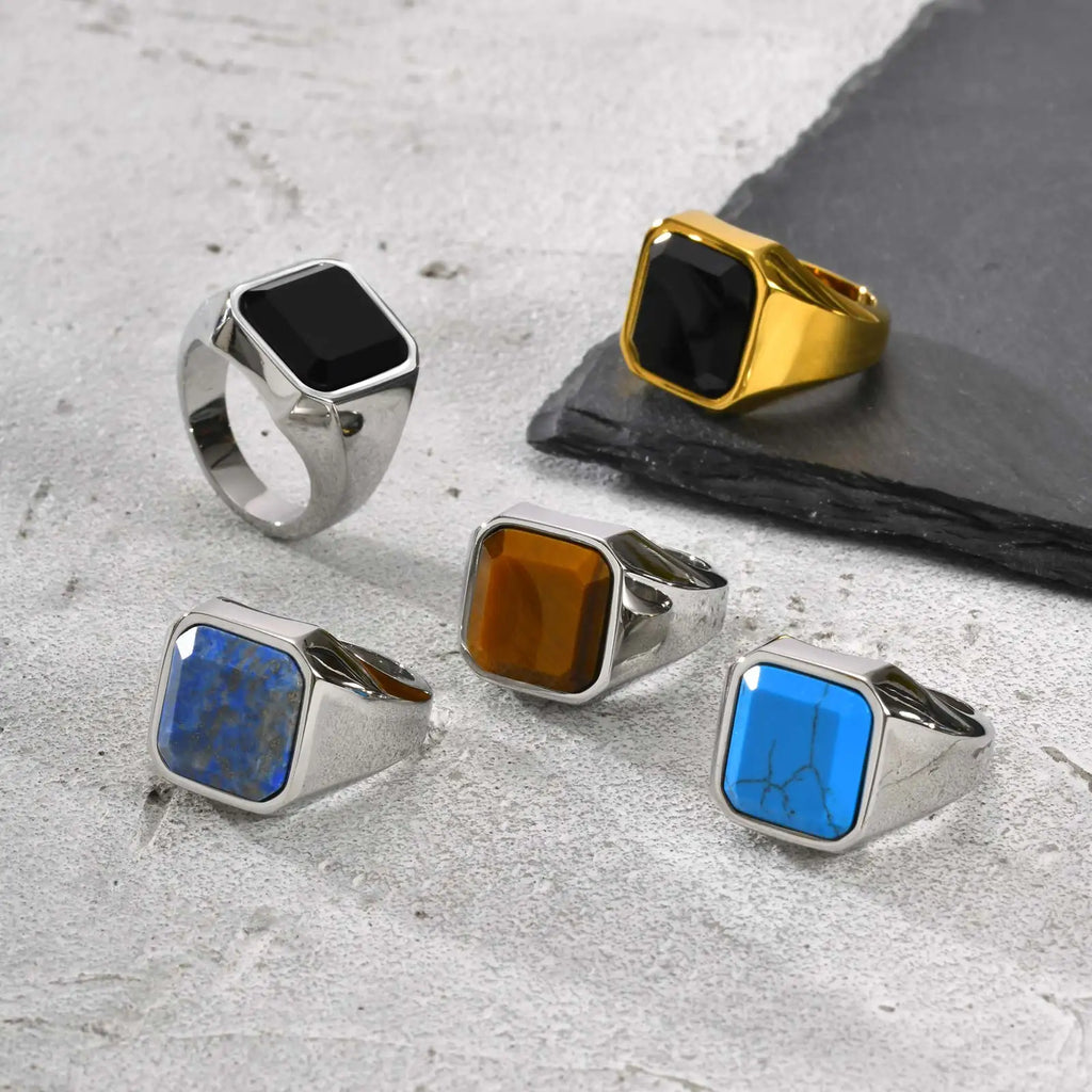 PENDRA Valentine's Day Father Steel Ring