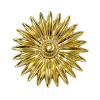 PENDRA Daisyelle Metal Daisy Brooch