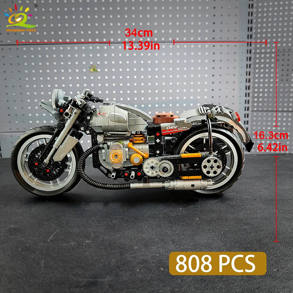 PENDRA Technial Motorbike Moto Toy Set