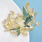 PENDRA Luxury Flying Phoenix Brooch