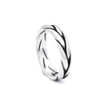 PENDRA Mobius Simple Stainless Steel Ring
