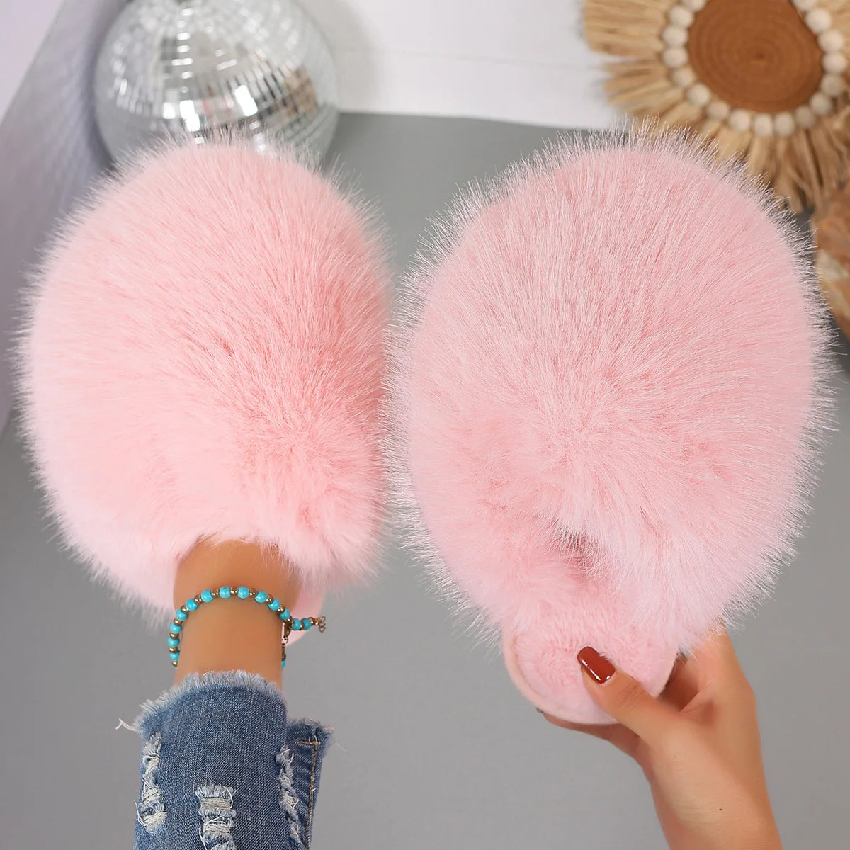 PENDRA Cotton Flat Fluffy Bag
