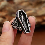 PENDRA Vampireskull Gothic Vampire Skull Ring