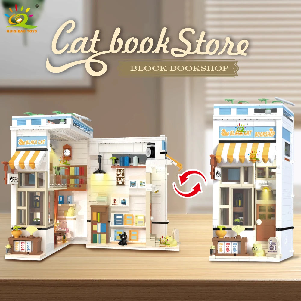 PENDRA Cat Cafe Micro Building Set