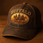 PENDRA Leather Distressed Baseball Cap
