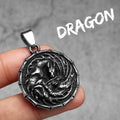 PENDRA Uliessa Dragon Motif Necklace