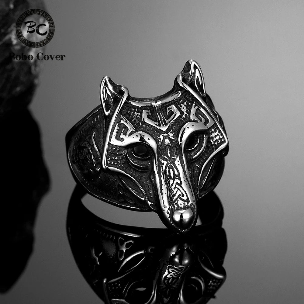 PENDRA Wolf Vintage Ring