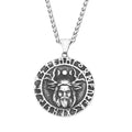 PENDRA Cernunnos Celtic Deer Horn God Pendant