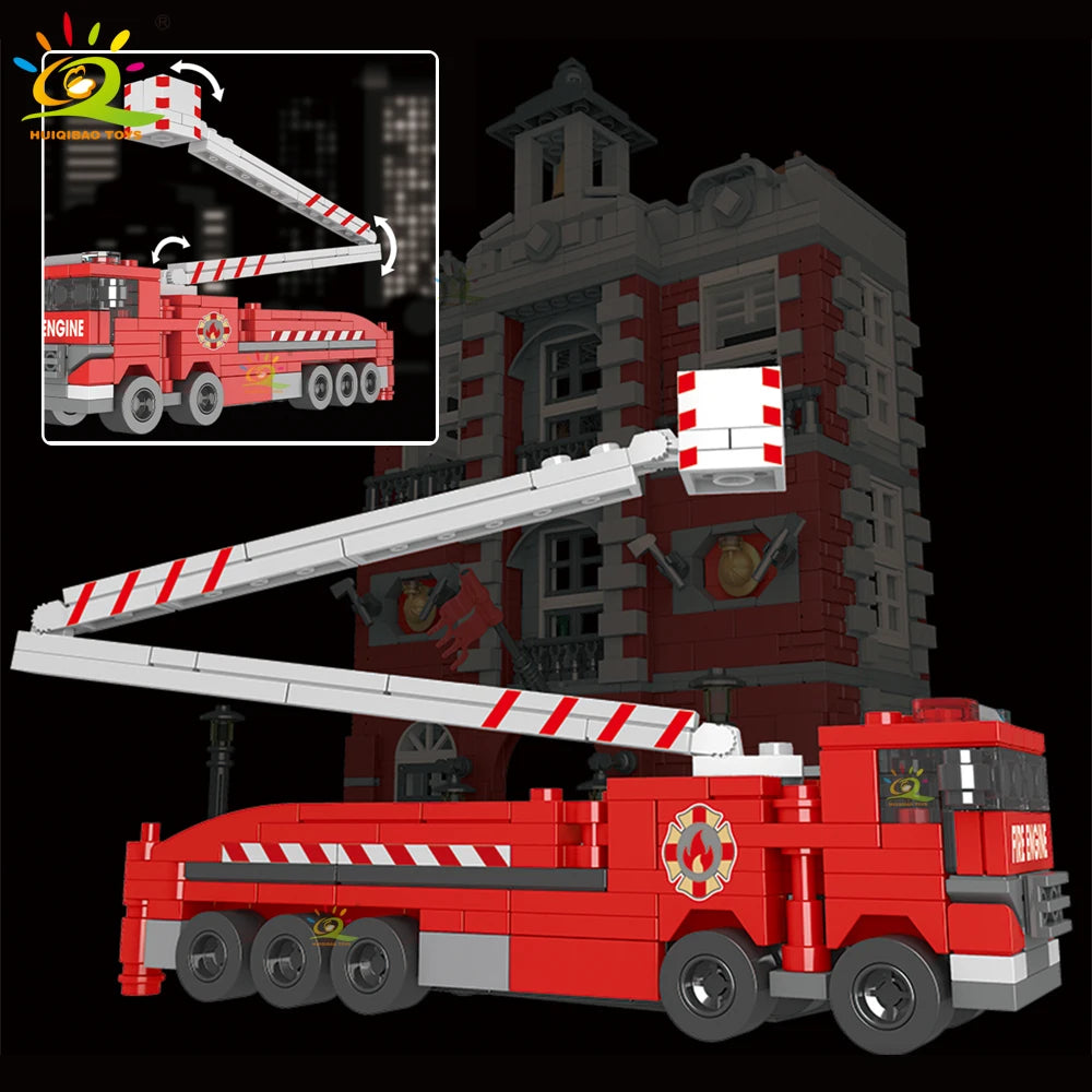 PENDRA Fire Station Educational Building Set