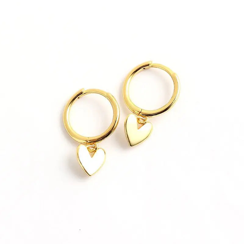 PENDRA Hoop Sterling Silver 4 Earrings
