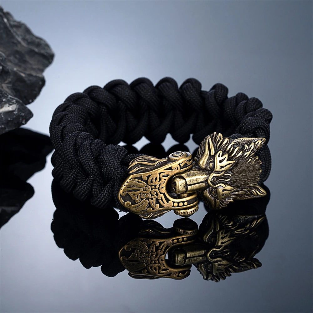 PENDRA Wolf Rune Bracelet