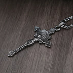 PENDRA Crosssteel Stainless Steel Cross Necklace