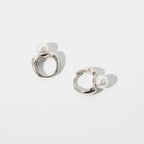 PENDRA Hoop Silver Gold Earrings