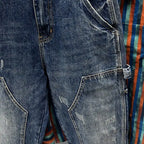 PENDRA Heavy Brand Tooling Jeans