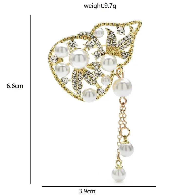 PENDRA Birdflora Bird and Flower Brooch