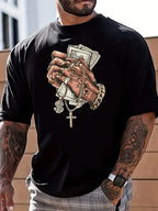 PENDRA Printed Rap Hip T-Shirt