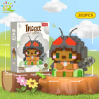 PENDRA Cute Insect Micro Building Set