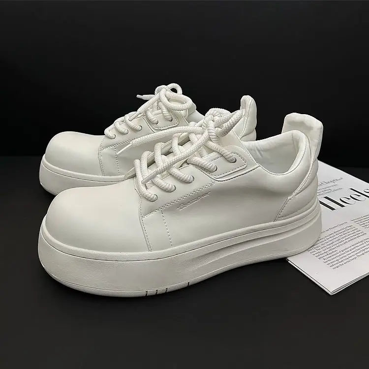PENDRA Leather Derby Big Shoes