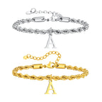 PENDRA Initials Rope Bracelet
