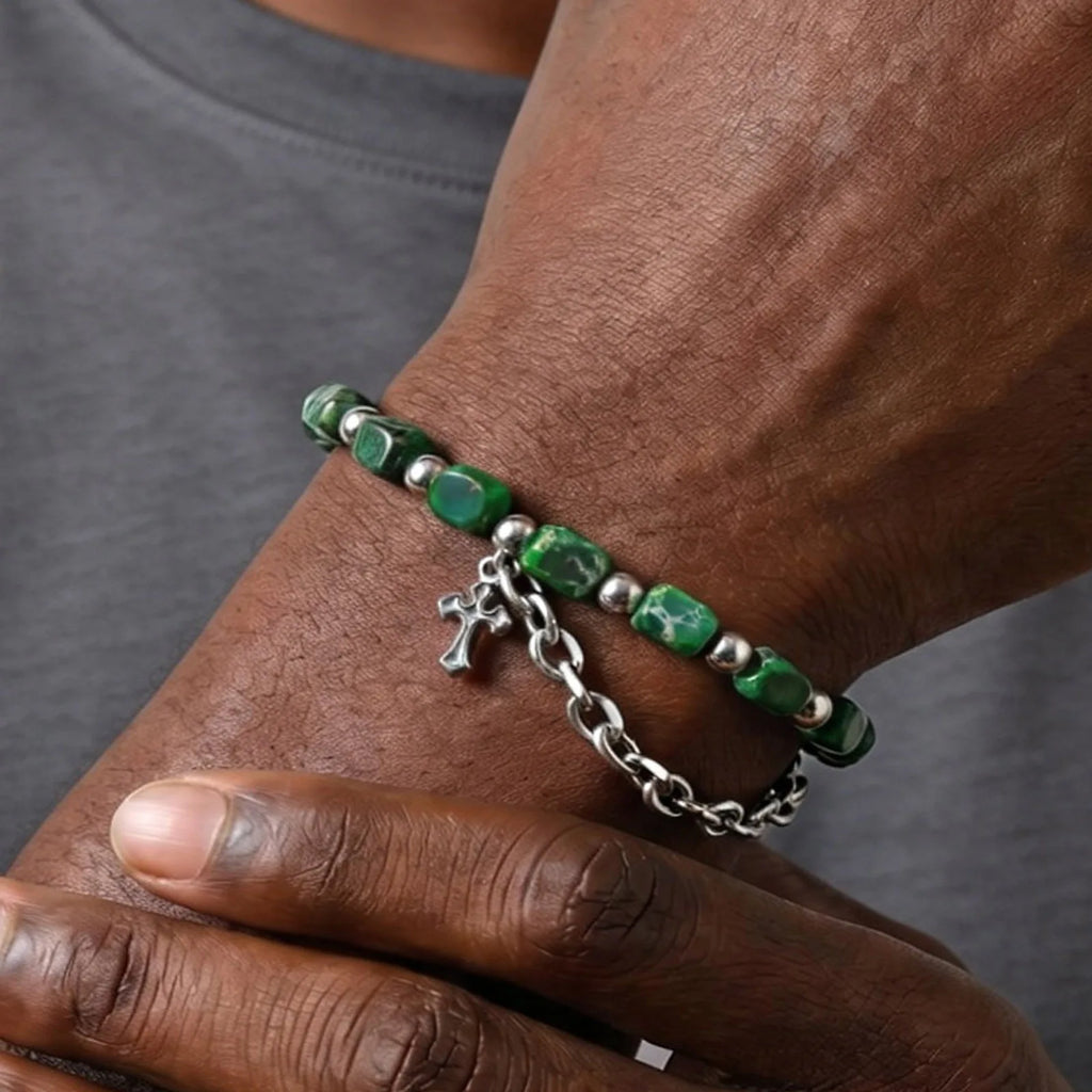 PENDRA Cordric Cross Charm Bracelet