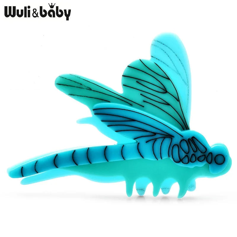 PENDRA Acrylic Dragonfly Brooch