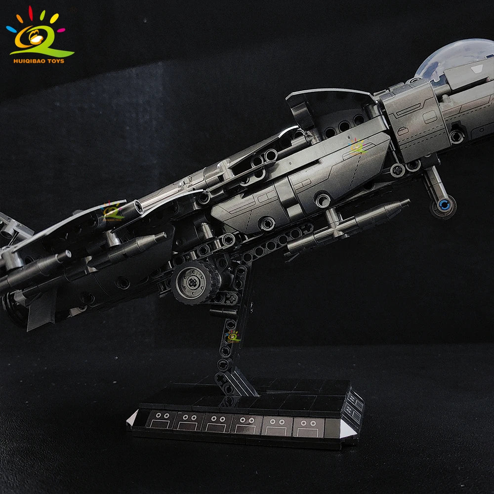 PENDRA Military Helicopter Army Building Set