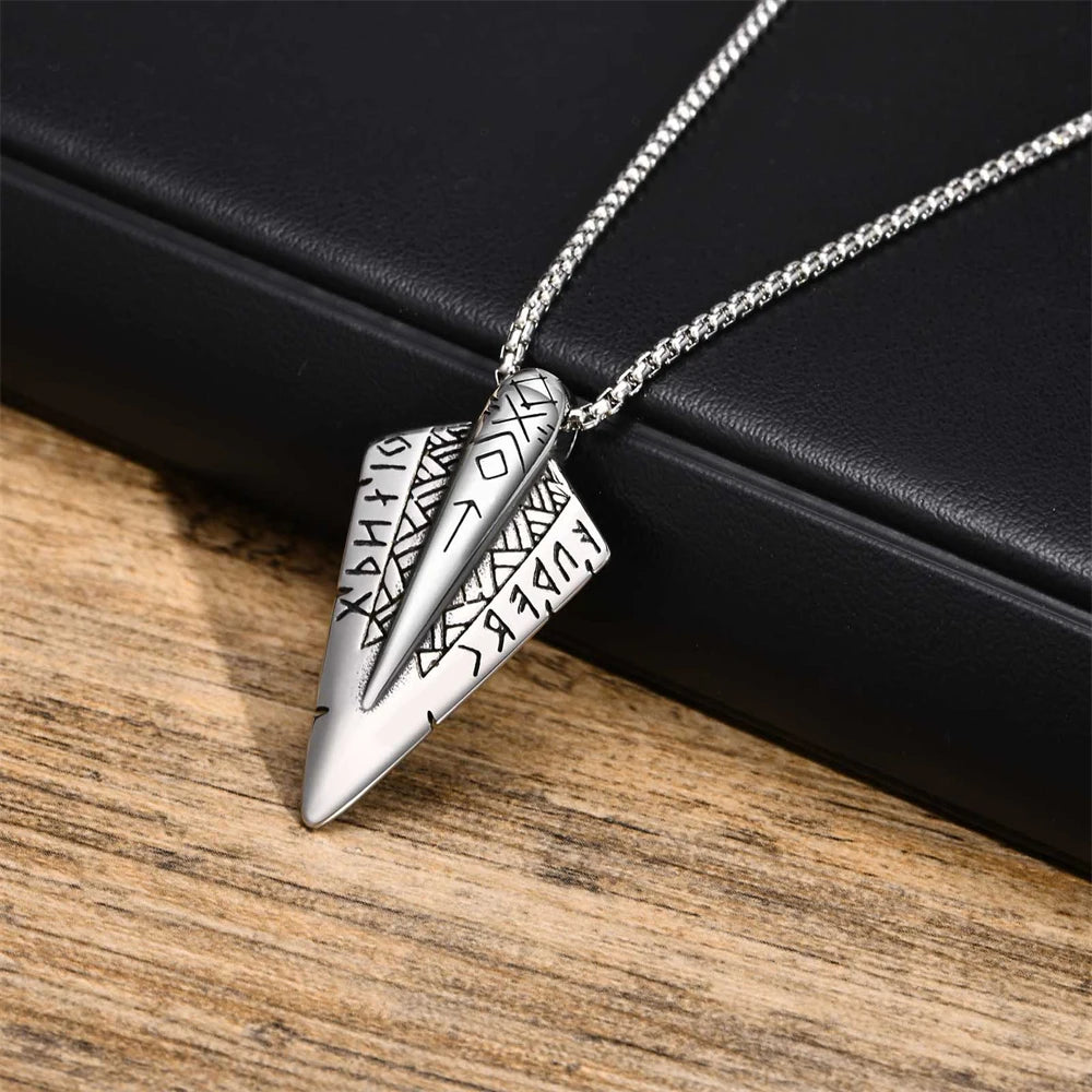 PENDRA Rune Vintage Punk Necklace
