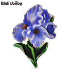 PENDRA Orchidelle Beautiful Enamel Orchid Brooch