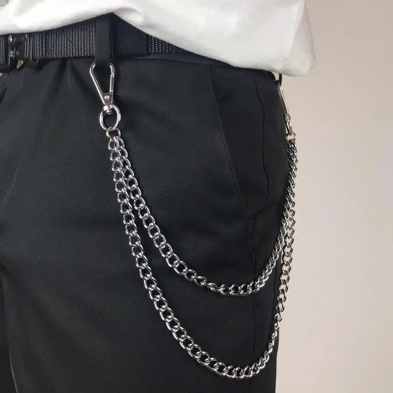 PENDRA Moonstar Rivet Waist Chain Keychain