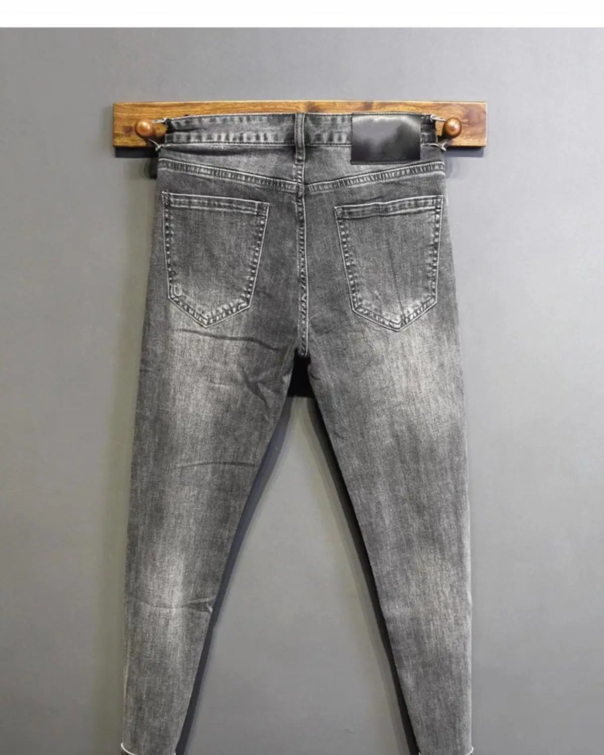 PENDRA Denim Embroidered Smoke Pants