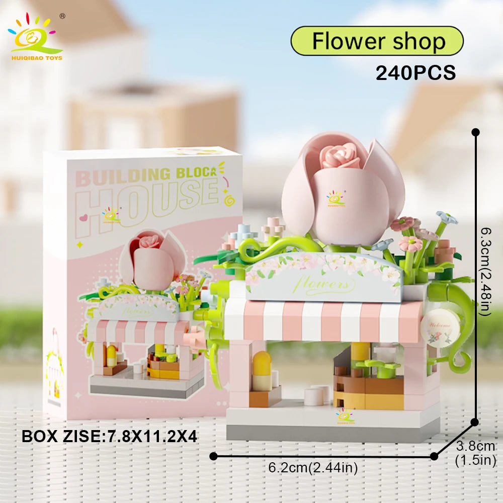 PENDRA Shop Burger Micro Building Set