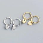 PENDRA Hoop Sterling Silver 4 Earrings