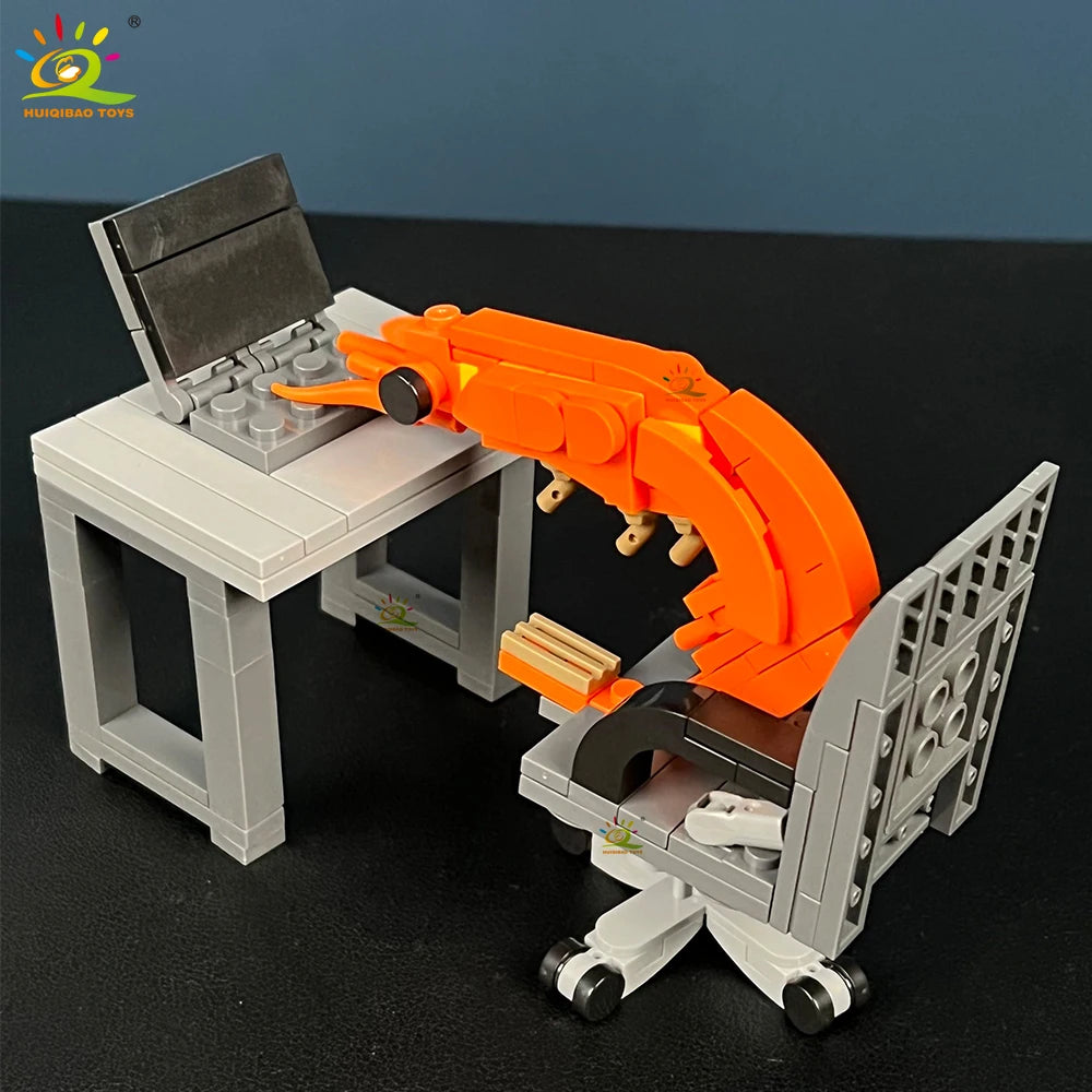 PENDRA Shrimp Figurines LED Building Set